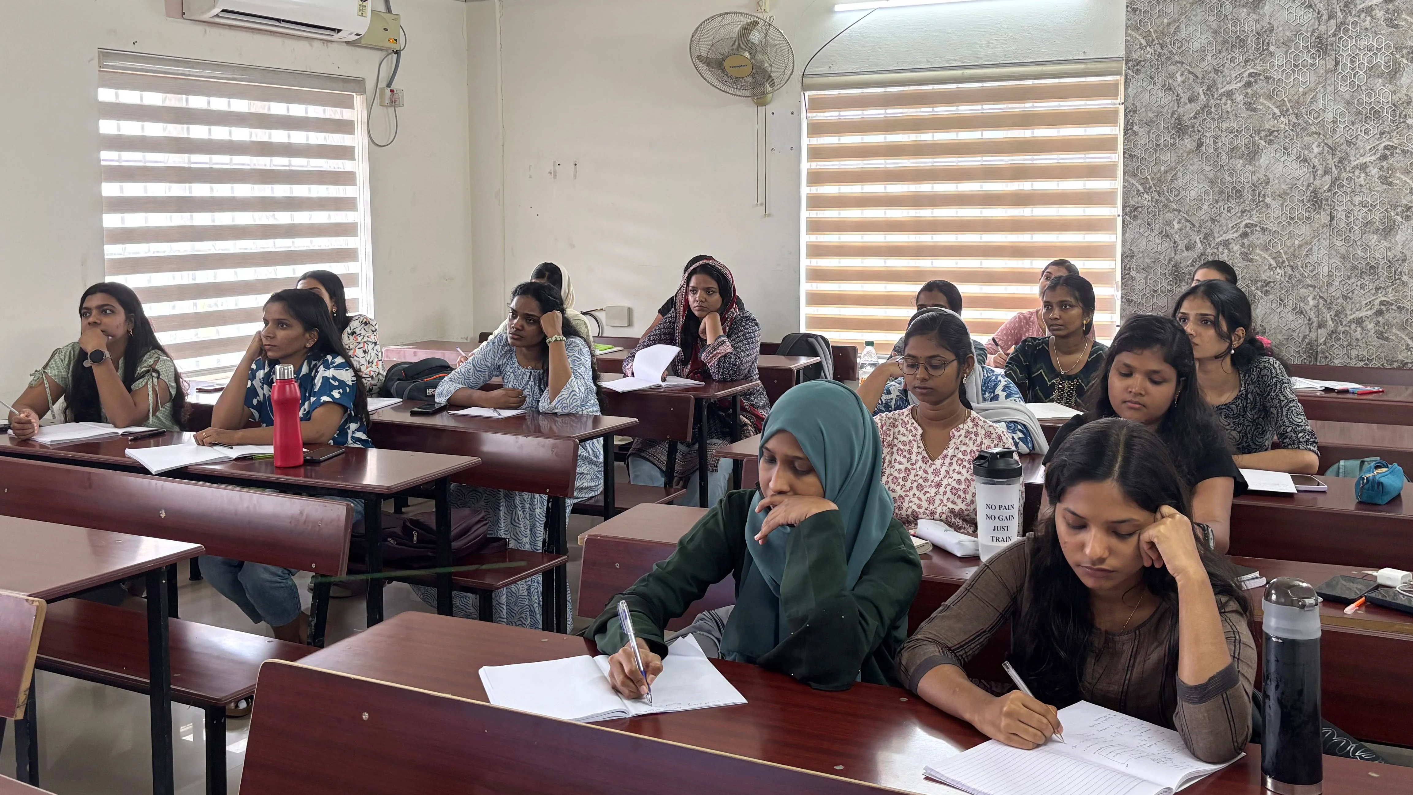 Lecture in progress